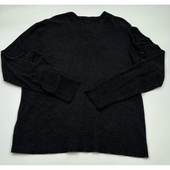 Smartwool Men's L Dark Gray Sparwood Wool Blend Knit Cardigan Sweater‎